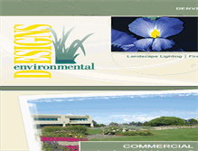 Tablet Screenshot of environmentaldesigns.net
